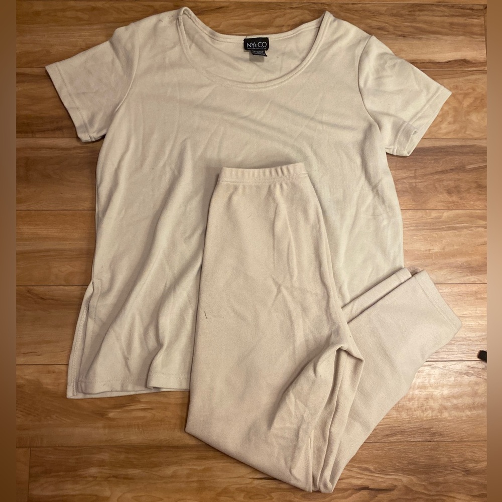 Women’s Beige NY&Co Matching Set